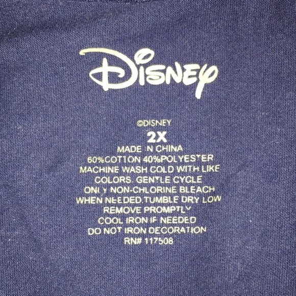 Disney Lion King Long-sleeve Tie Front T-shirt 2X - Picture 5 of 5